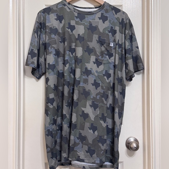 NWOT Everyday Outdoors Texas Camouflage T-Shirt - Picture 1 of 5